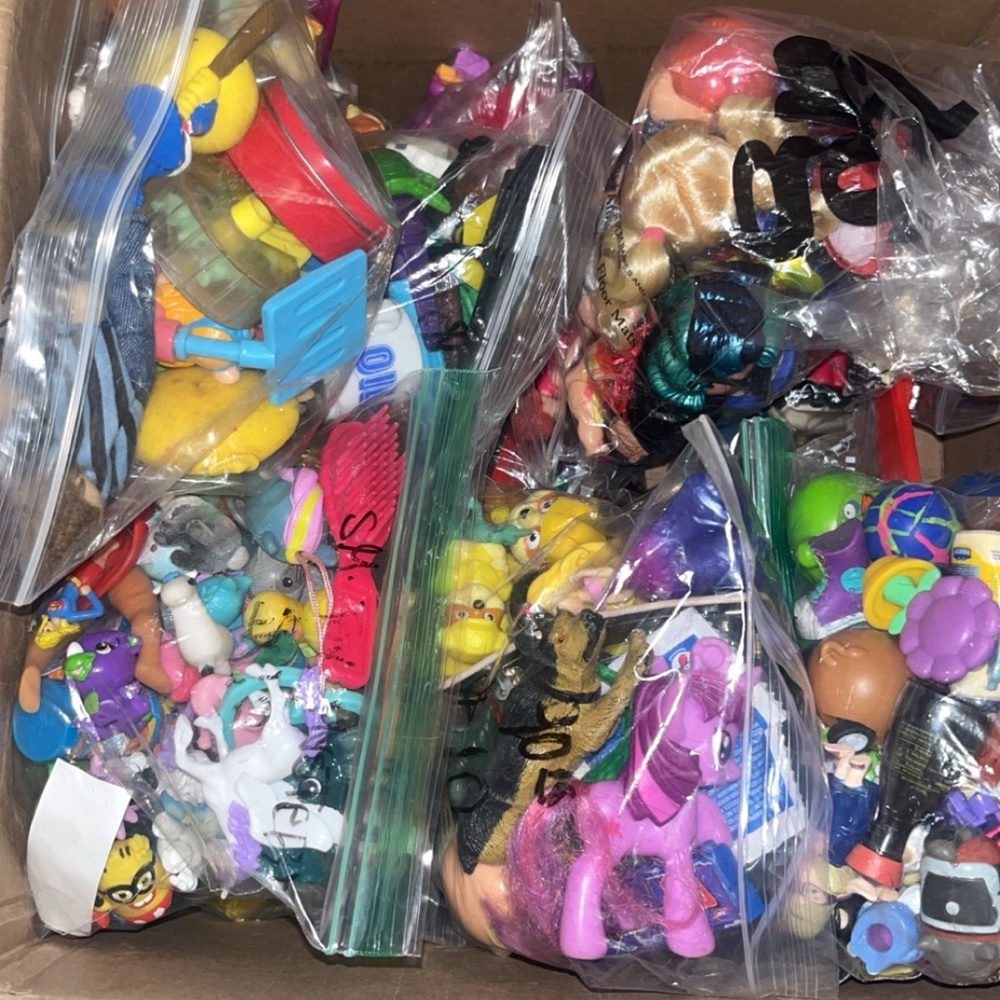 Vintage 80s, 90s and very early 2000s toy mystery bags